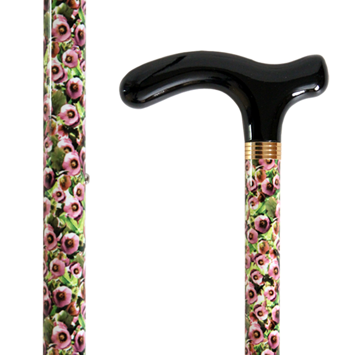 AL-073 Exotic Floral Stick /Adjustable Height/ Ballon Flower
